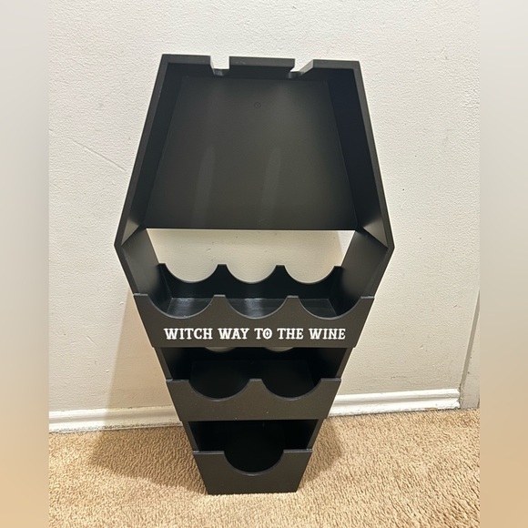 NEW Coffin Wine Rack - Picture 4 of 4